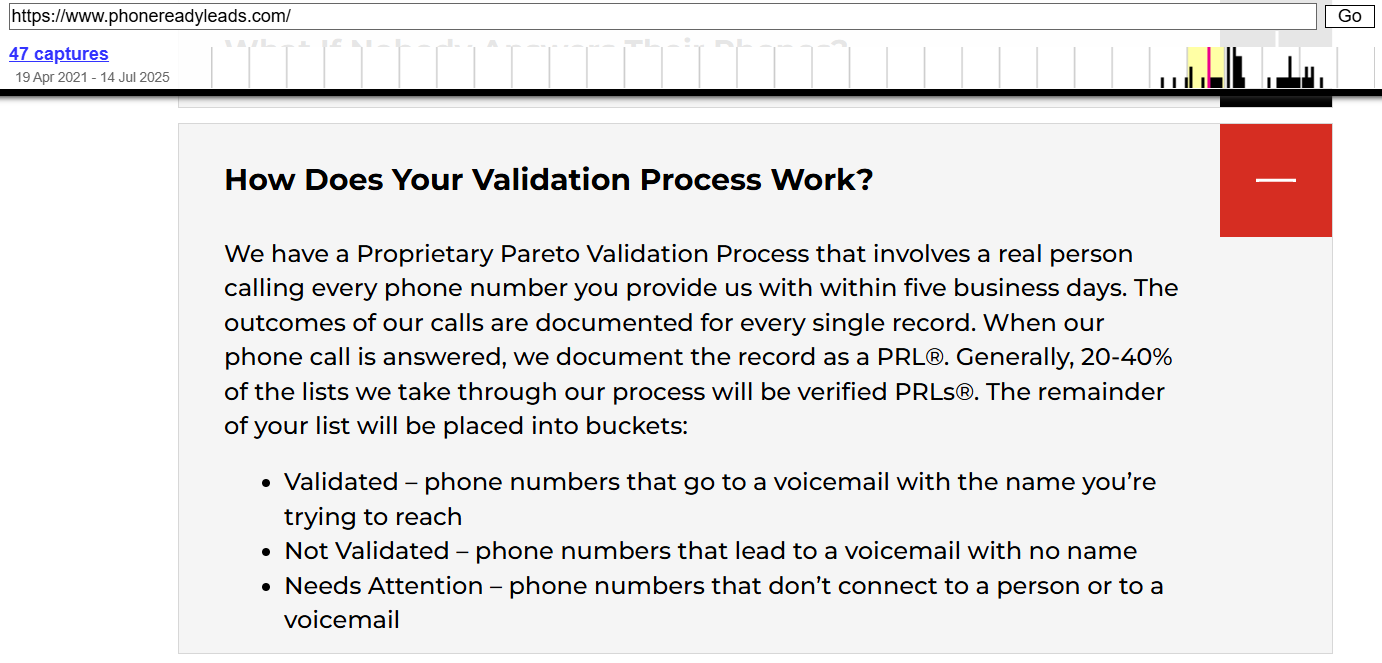 PhoneReady Leads FAQ: How Does Your Validation Process Work?